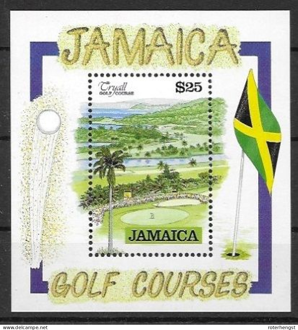 Jamaica Mnh ** Sheet Scouts 10 Euros 1994 - Jamaica (1962-...)