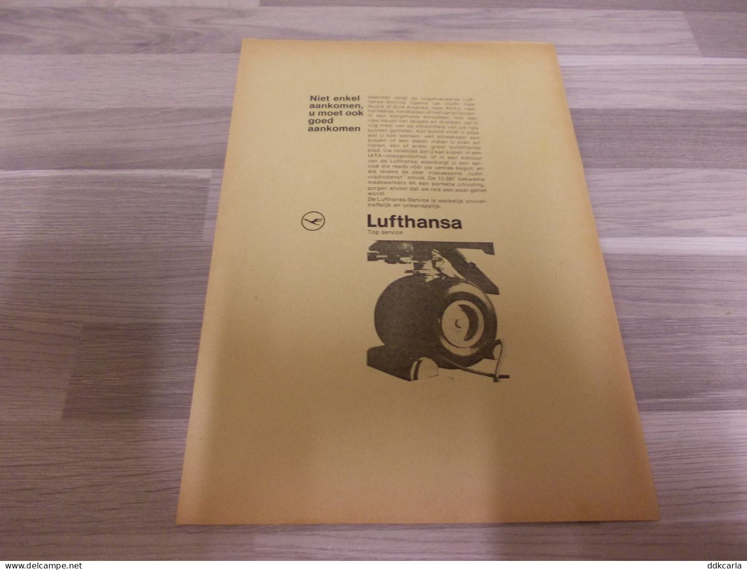 Reclame Advertentie Uit Oud Tijdschrift 1964 - Lufthansa - Pubblicitari