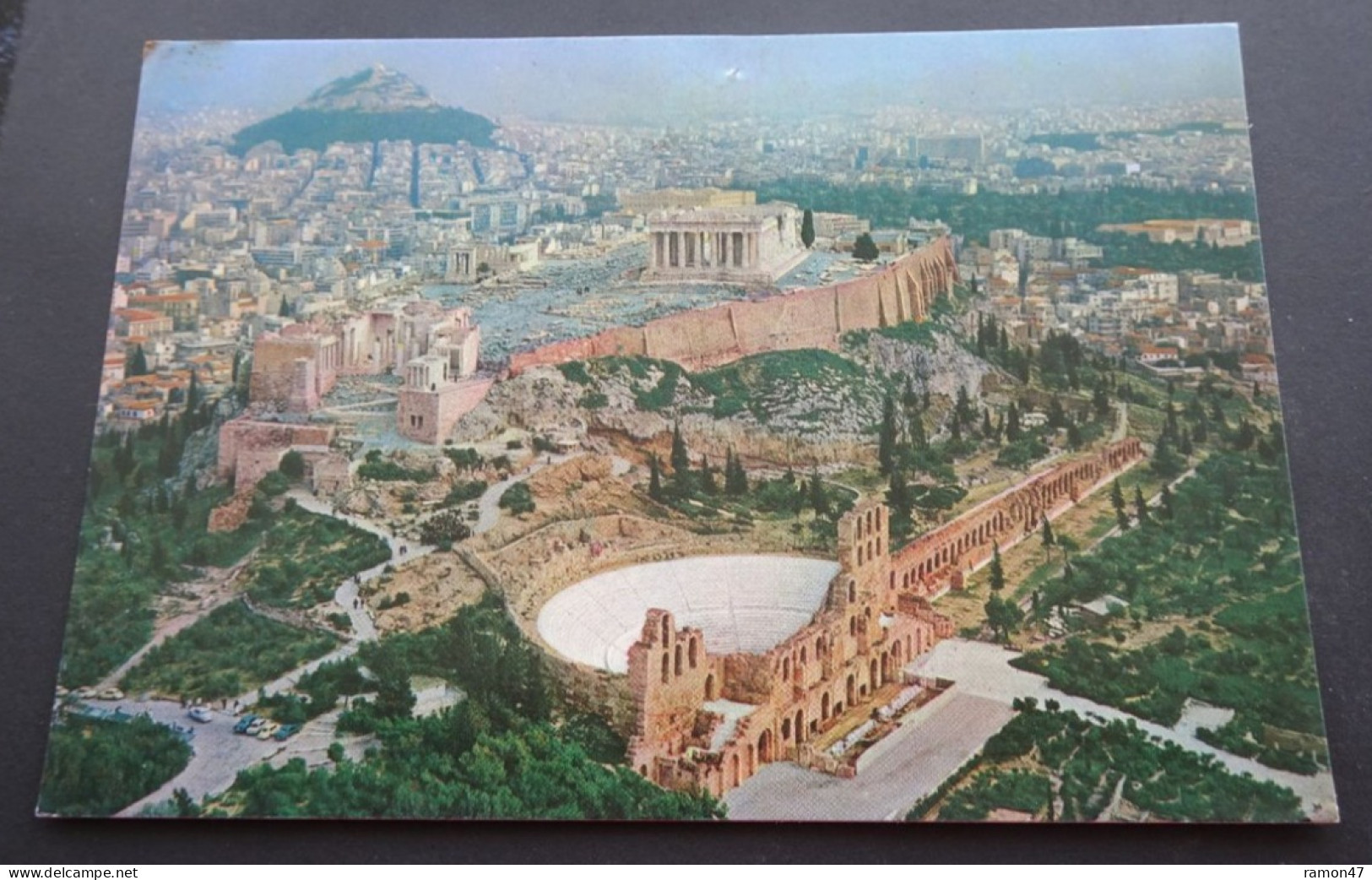 Athens - The Acropolis As Seen By Air - # 394 - Griechenland