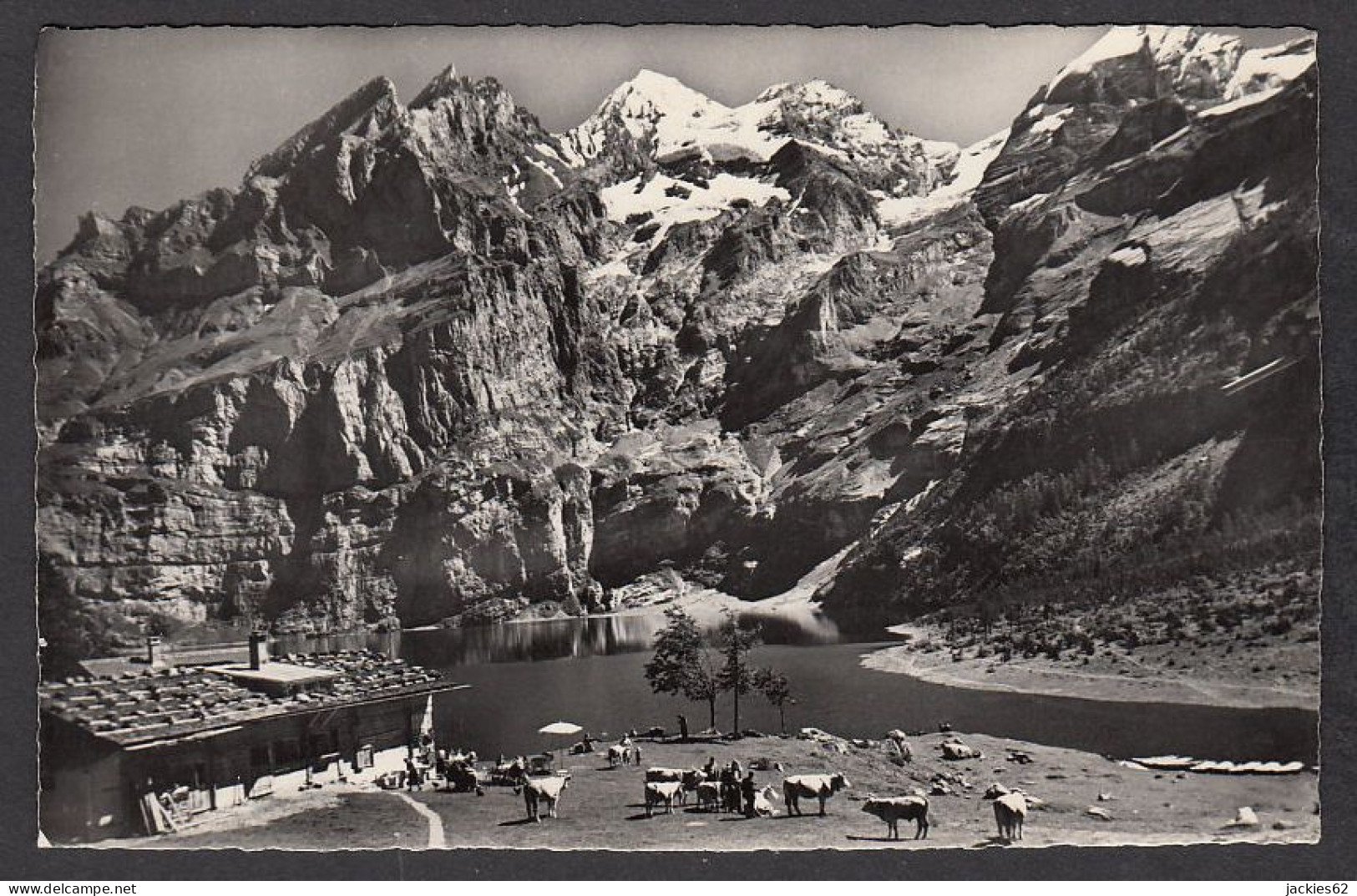 109386/ KANDERSTEG, Oeschinensee, Blümlisalp - Kandersteg