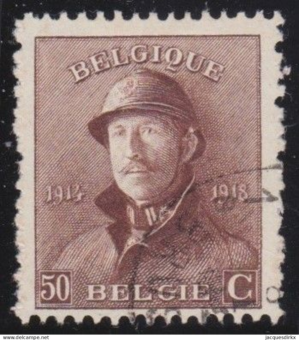 Belgie  .   OBP    .    174     .     O        .   Gestempeld   .   /    .   Oblitéré - 1919-1920 Albert Met Helm