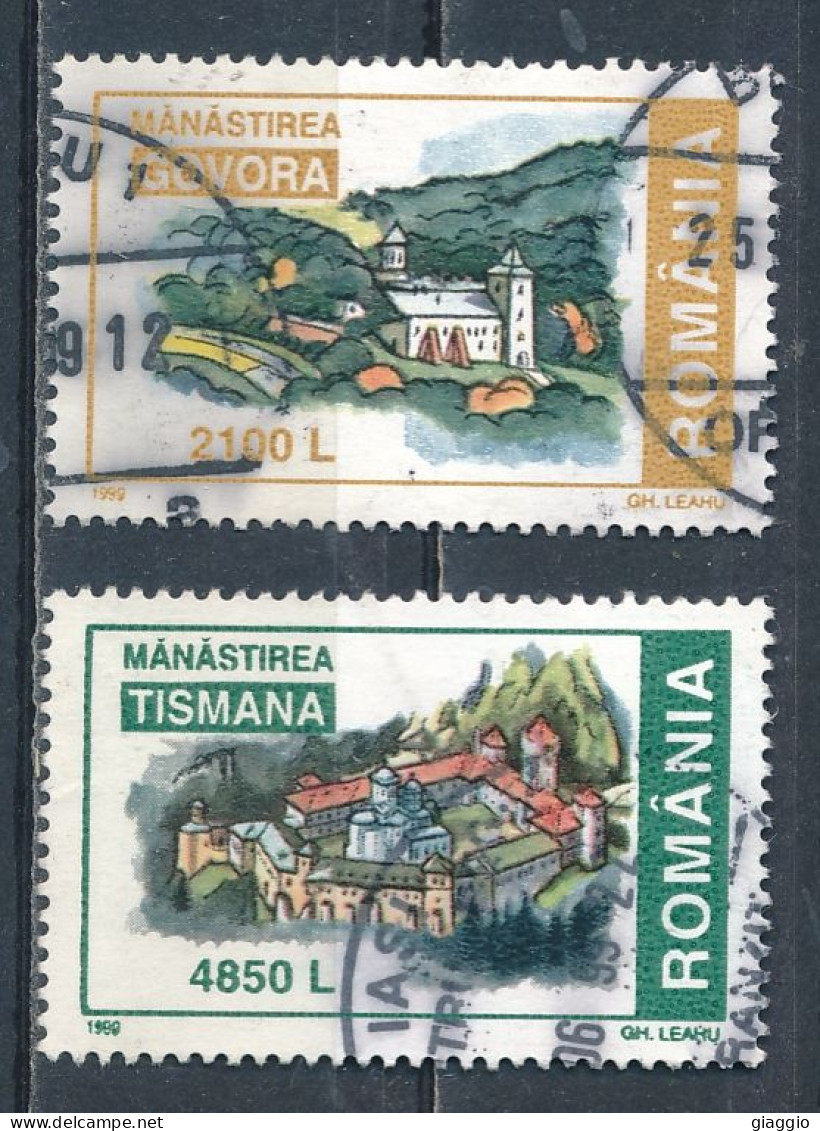 °°° ROMANIA - Y&T N° 4511/12 - 1999 °°° - Used Stamps