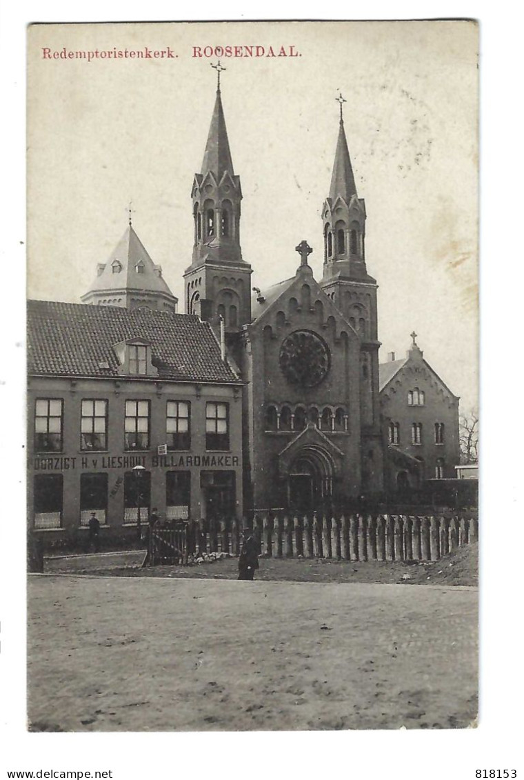 Roosendaal  Redemptoristenkerk  1909 - Roosendaal