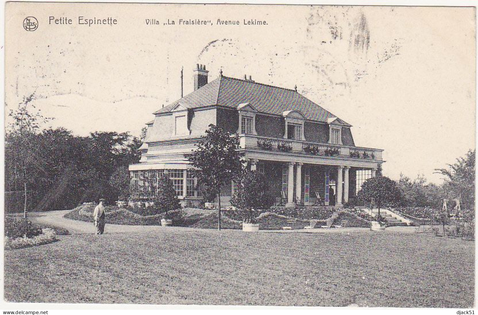 Belgique / Petite Espinette - Villa, "La Fraisière", Avenue Lekime - 1910 - Uccle - Ukkel