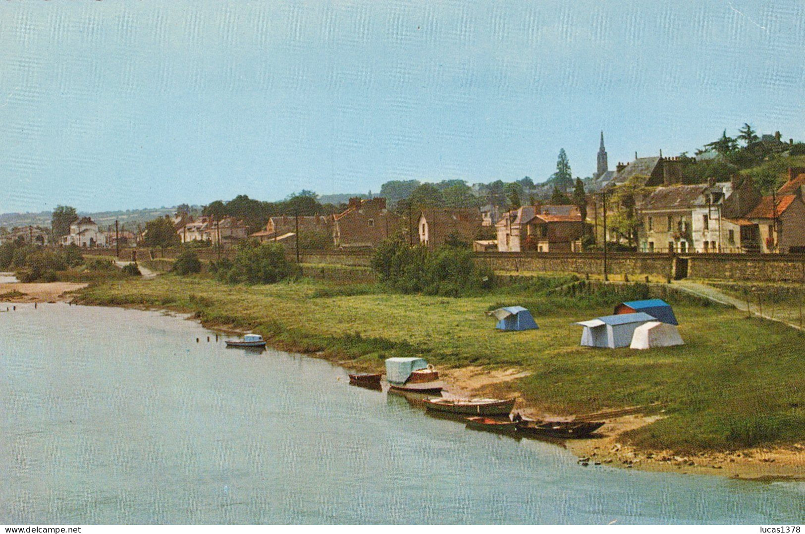 44 / MAUVES SUR LOIRE / LA PLAGE SUR LES BORDS DE LA LOIRE - Mauves-sur-Loire