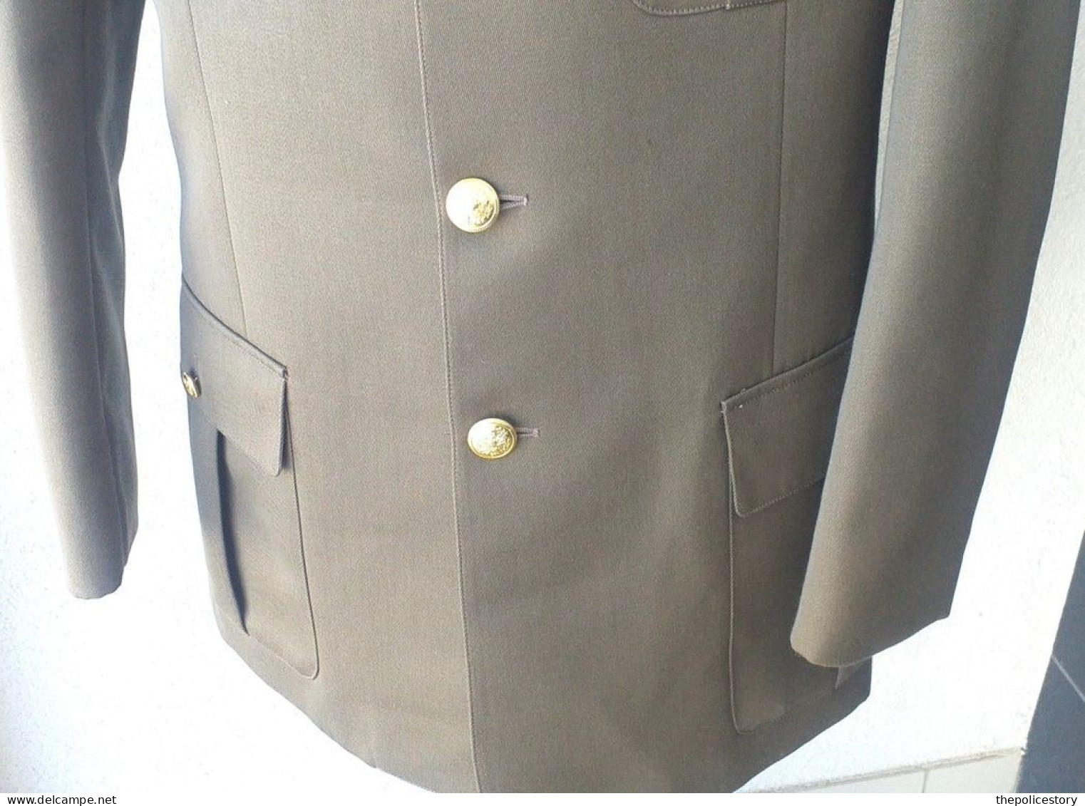 Giacca Pantaloni Camicia Cravatta Drop E.I. Tg. 52 Del 1993  Senza Fregi Ottima - Divise