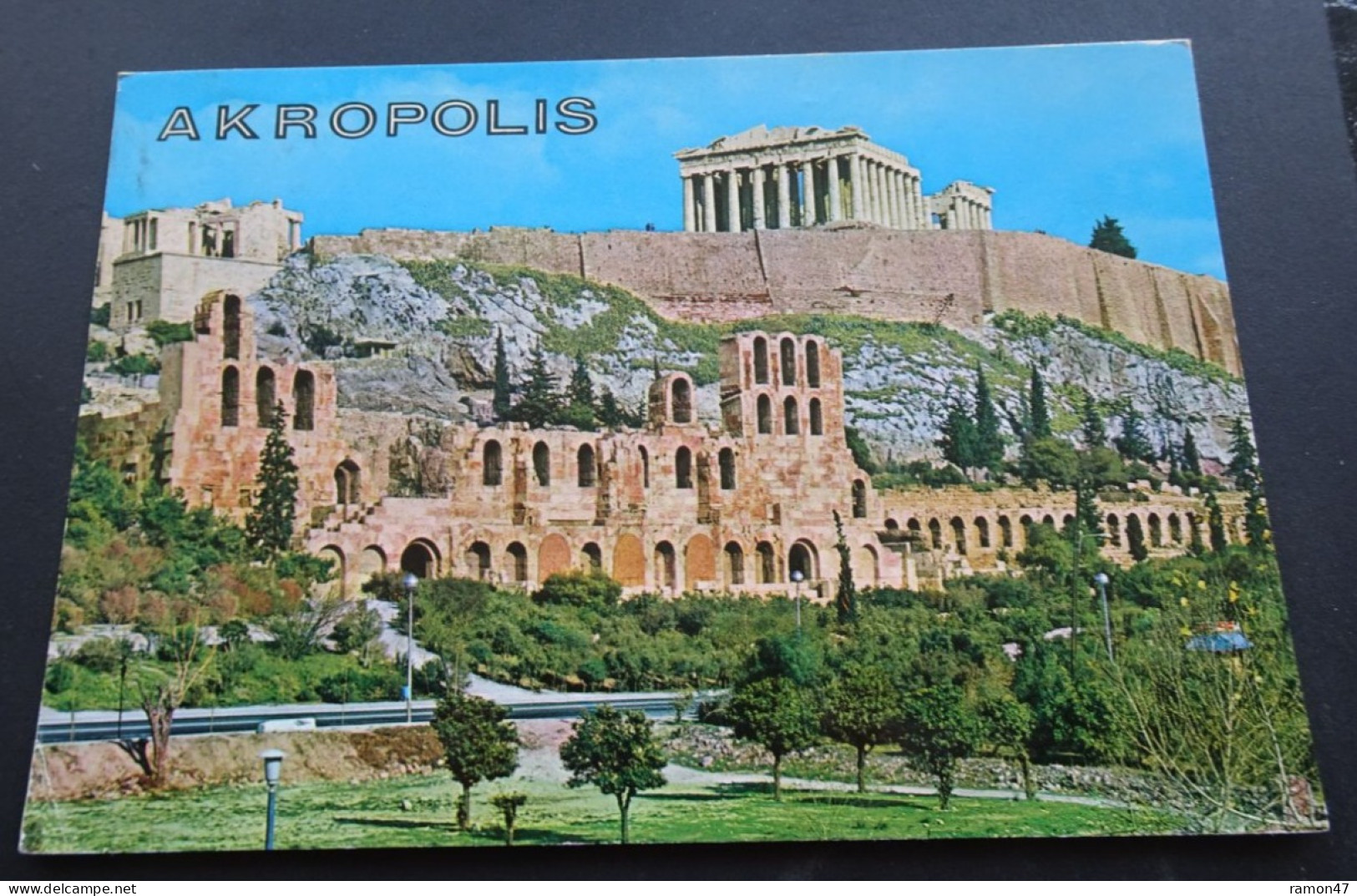 Athens - Facade Of The Odeon Of Herodes Atticus - M. Toumbis - # 521 - Griechenland