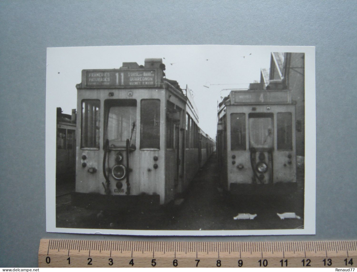 Photo - Quaregnon - Dépôt - Tram - Tramway - Ligne 11 - Ligne 4 - Quaregnon