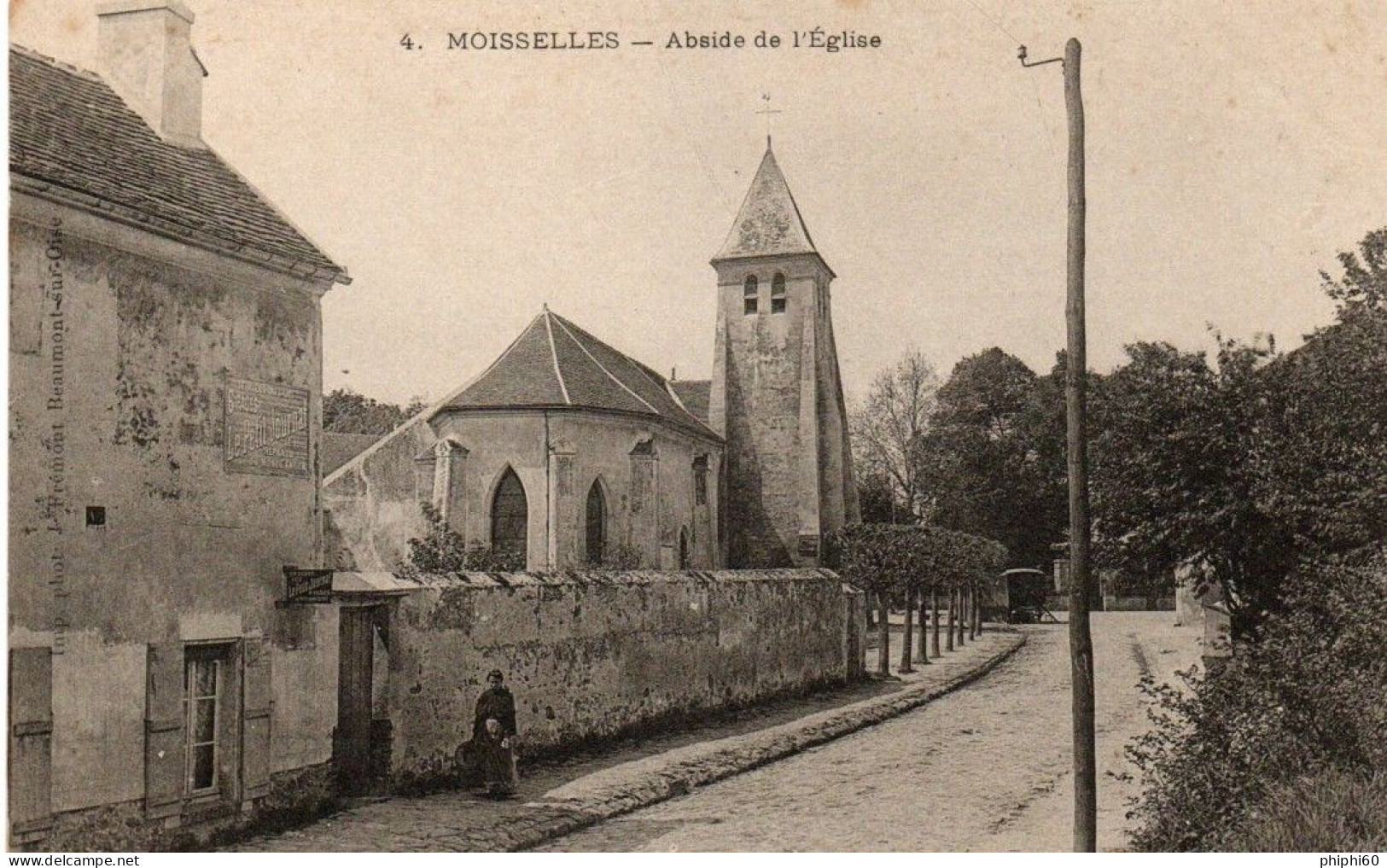 MOISSELLES  -  95  -  Abside De L'Eglise - Moisselles