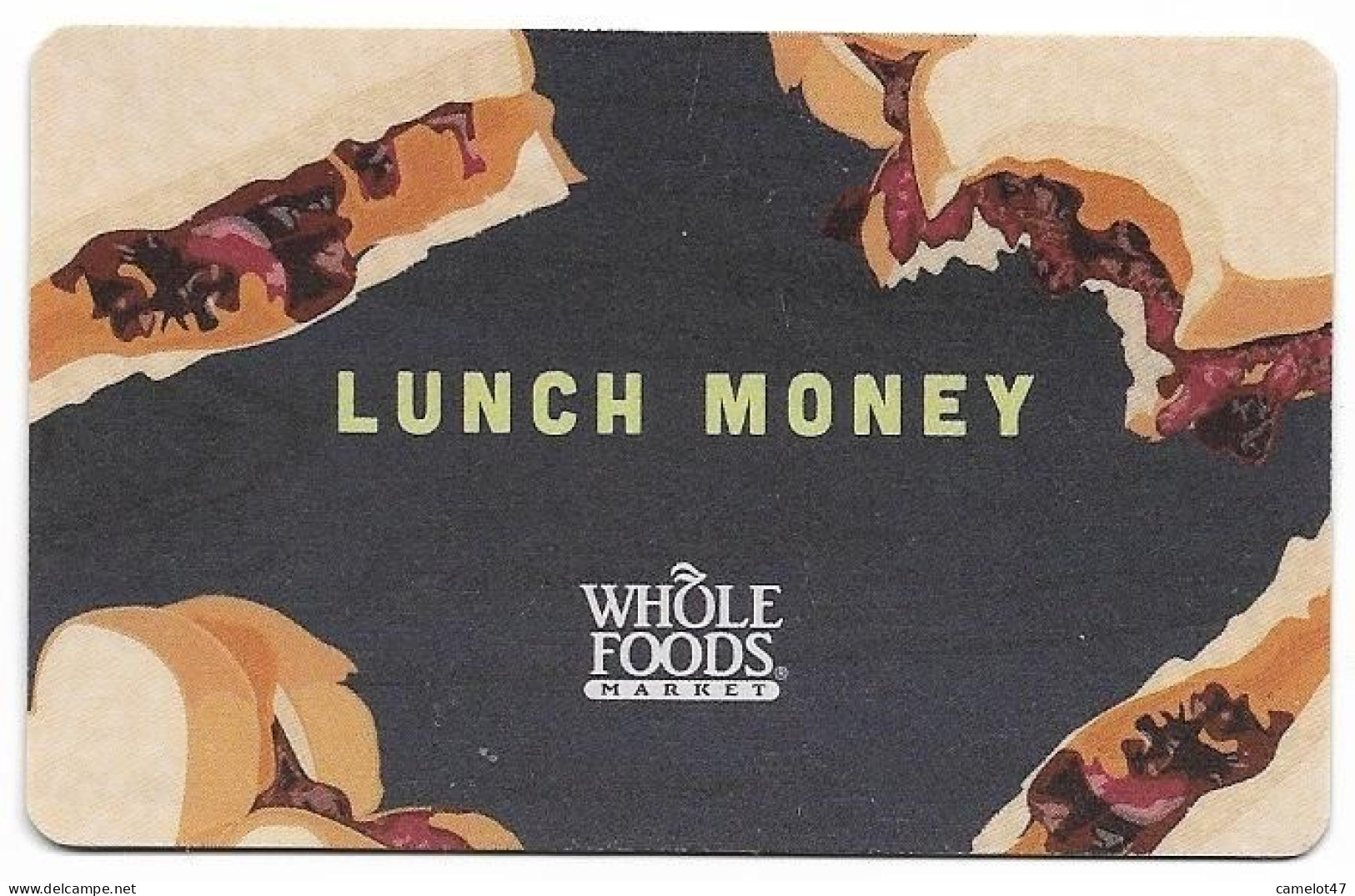 Whole Foods, U.S.A., Carte Cadeau Pour Collection, Sans Valeur, # Wholefoods-8 - Cartes De Fidélité Et Cadeau