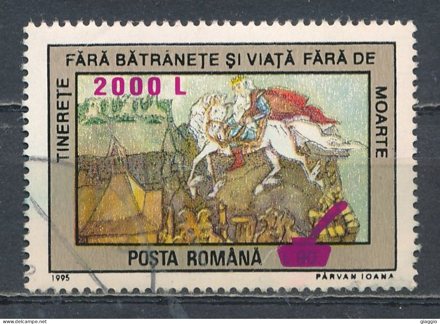 °°° ROMANIA - Y&T N° 4637 - 2000 °°° - Usado