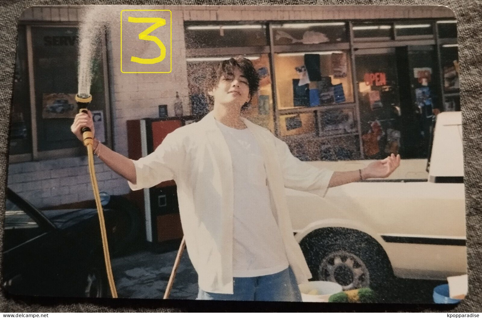 Photocard K POP Au Choix  BTS Permission To Dance Butter V Taehyung - Objets Dérivés