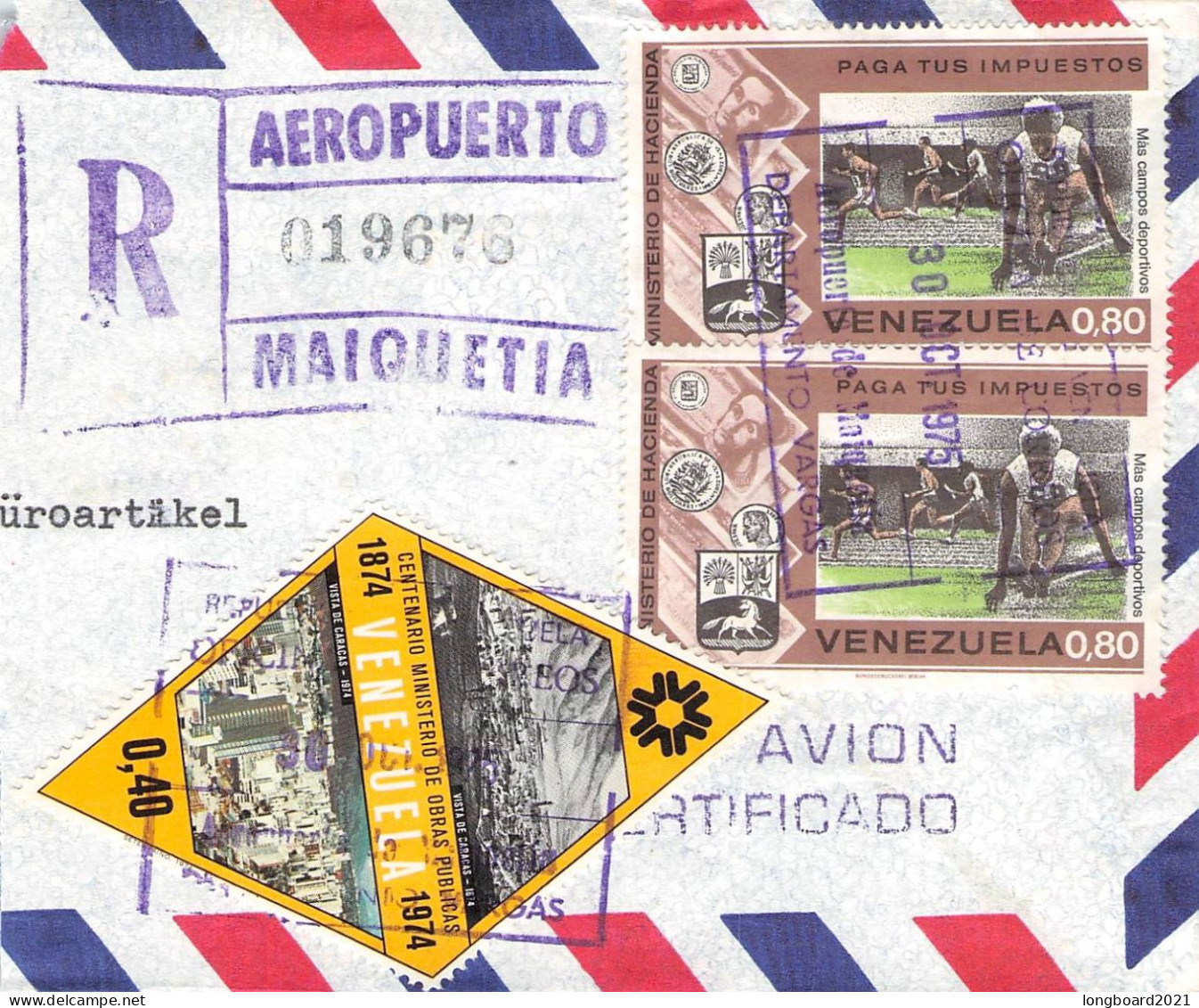 VENEZUELA - AIRMAIL > WIEN/AT / 7029 - Venezuela