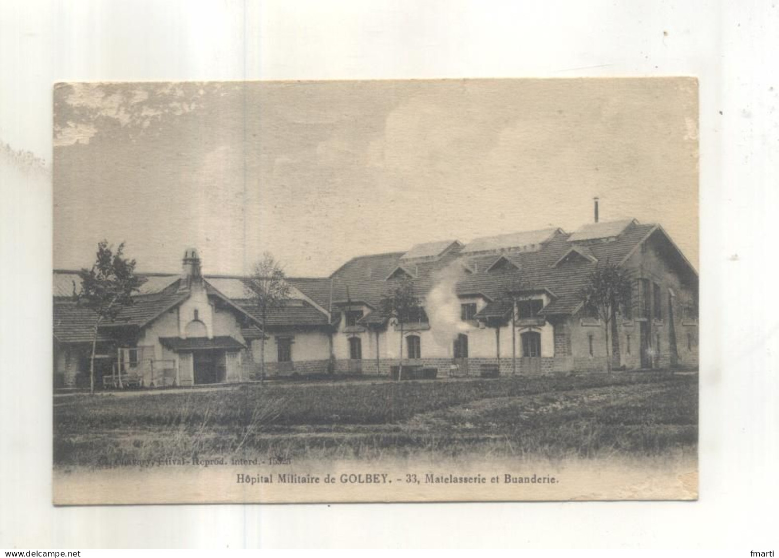 Hopital Militaire De Golbey, 33. Matelasserie Et Buanderie - Golbey