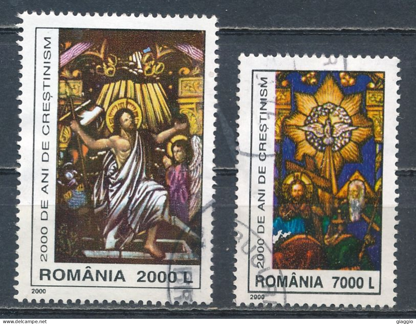 °°° ROMANIA - Y&T N° 4653/54 - 2000 °°° - Used Stamps