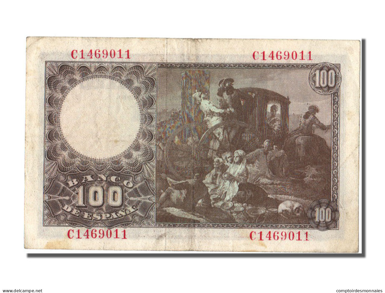 Billet, Espagne, 100 Pesetas, 1948, 1948-05-02, TTB - 100 Pesetas