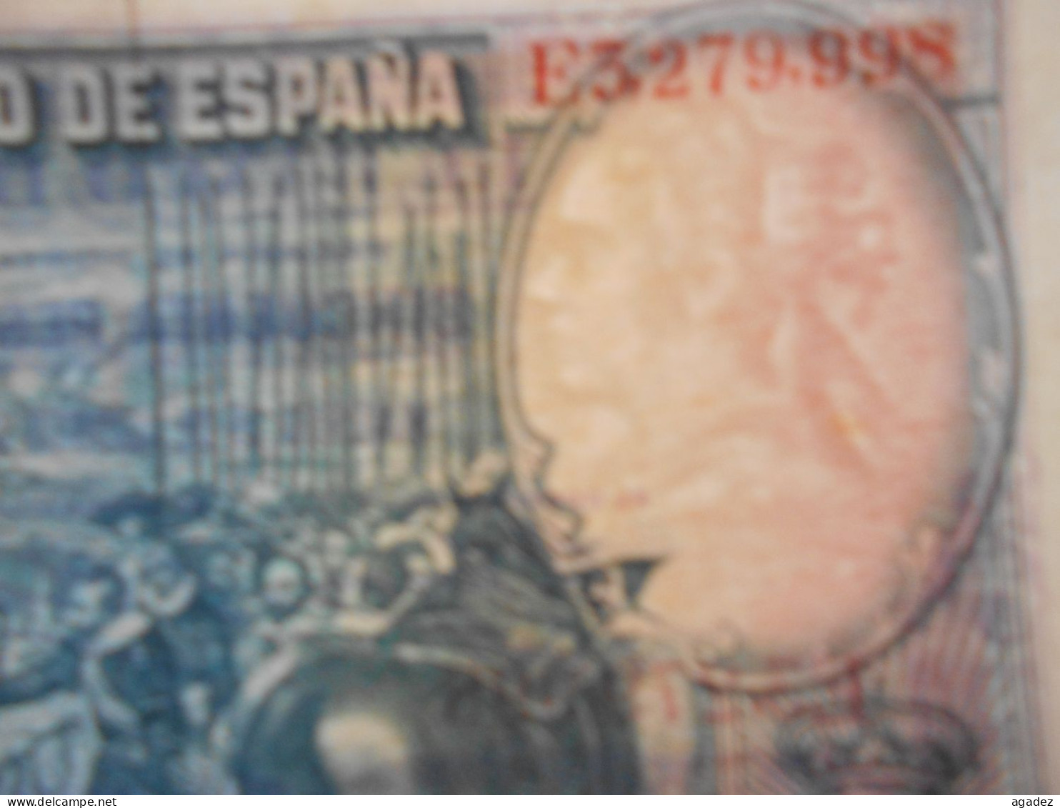 Ancien Billet De Banque Espagne 50 Pesetas  1928 - 50 Pesetas