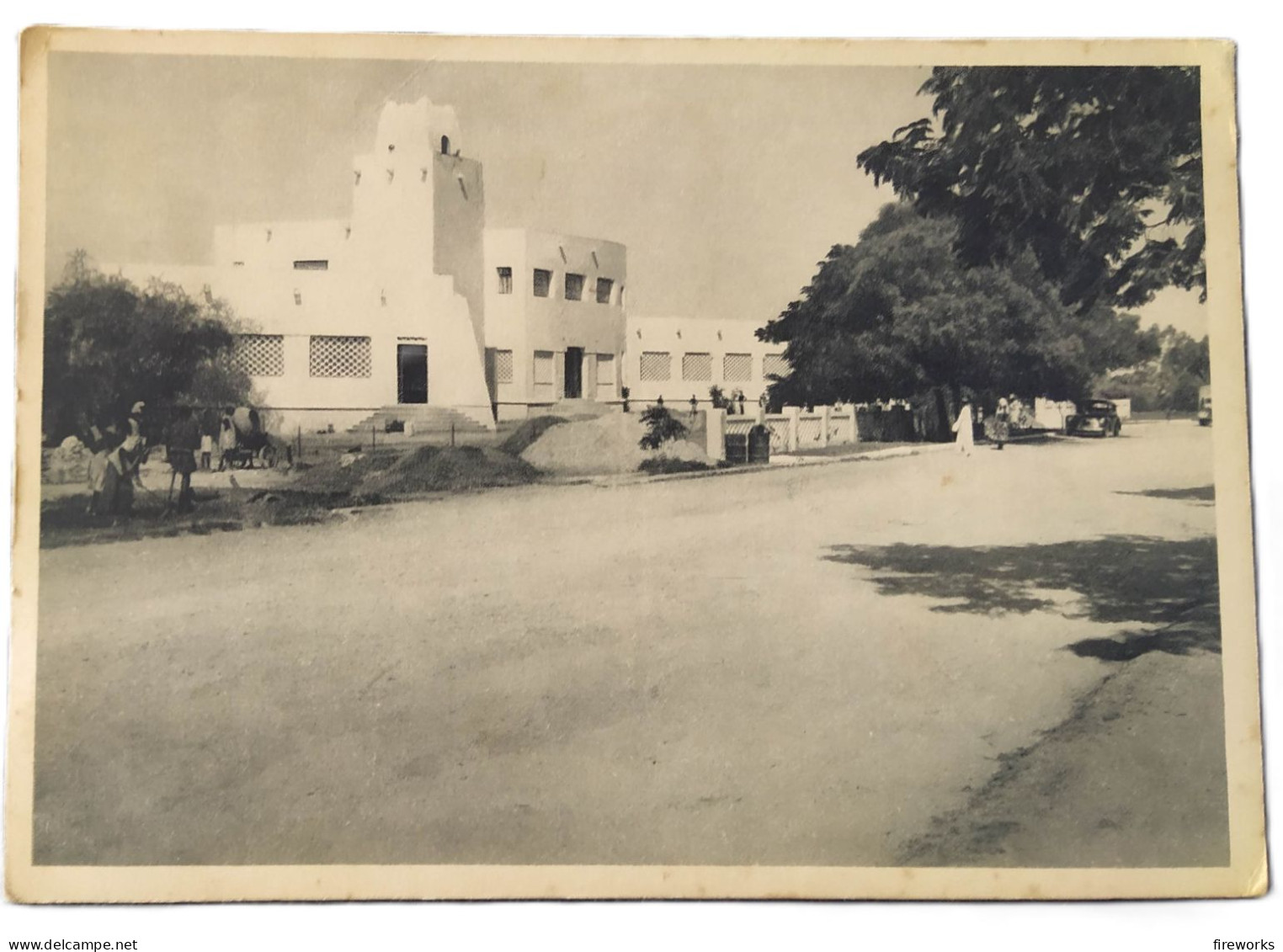 CPA - NIGER [AOF] - NIAMEY - Hotel De Ville ( A Noter Ville Est écrit Viile) - Níger