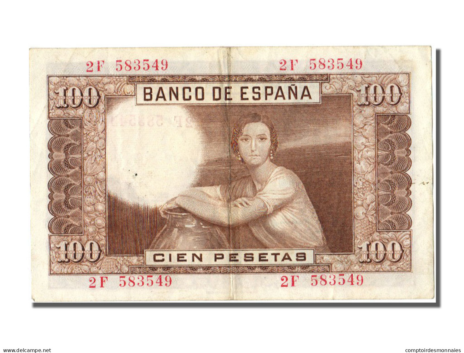 Billet, Espagne, 100 Pesetas, 1953, 1953-04-07, SUP+ - 100 Peseten