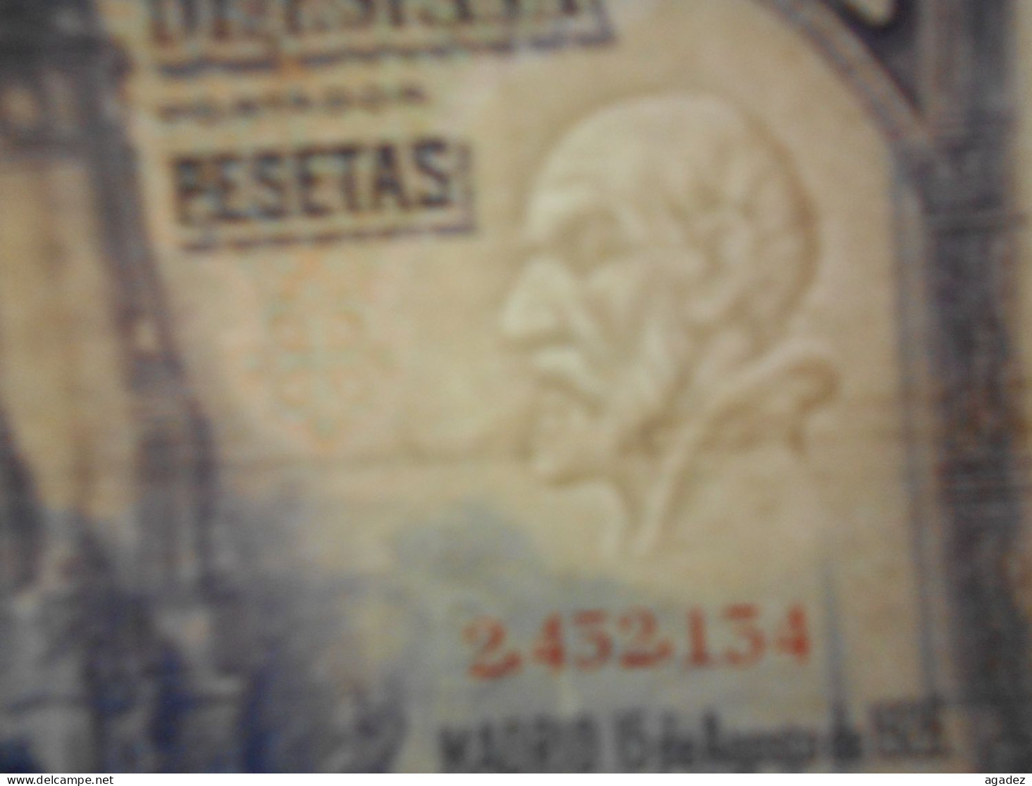 Ancien Billet De Banque Espagne 100 Pesetas  1928 - 100 Peseten
