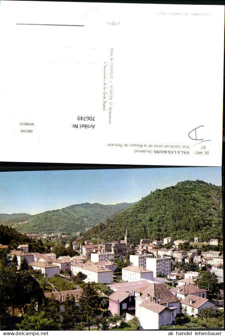 706749 Ardeche Vals Les Bains Auvergne Rhone Alpes  - Largentiere