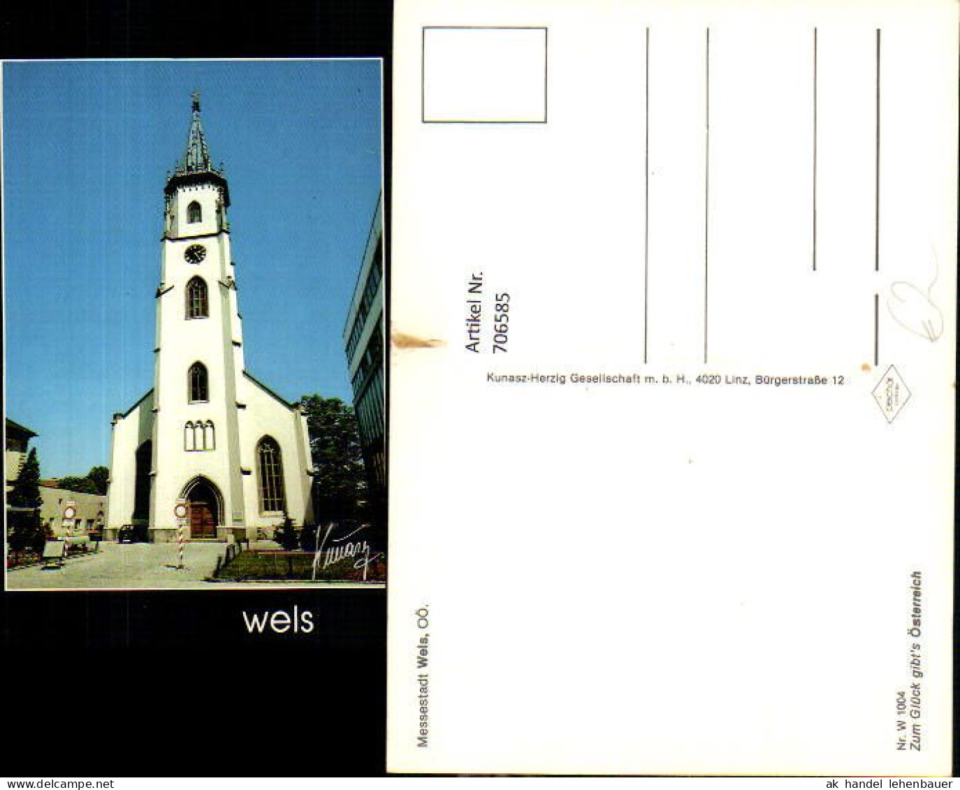 706585 Wels Evangelische Kirche - Wels