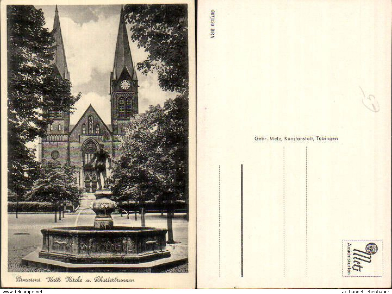 708283 Pirmasens Brunnen Schusterbrunnen - Pirmasens