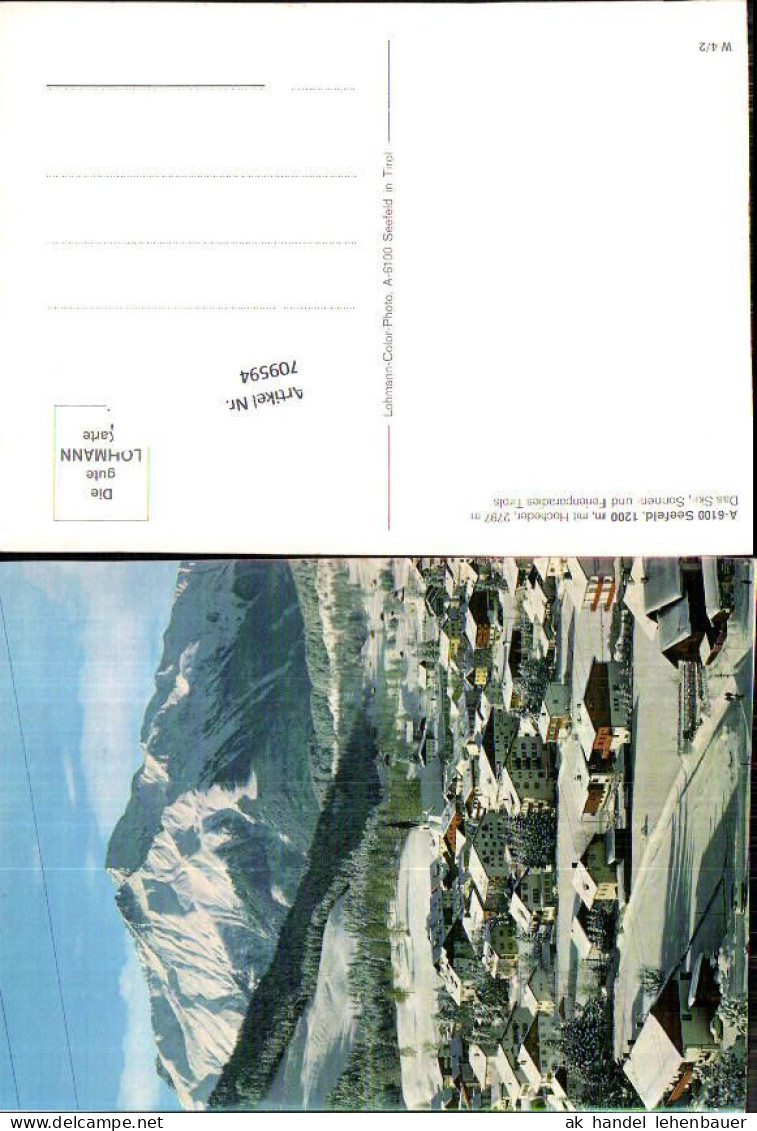 709594 Seefeld In Tirol - Seefeld