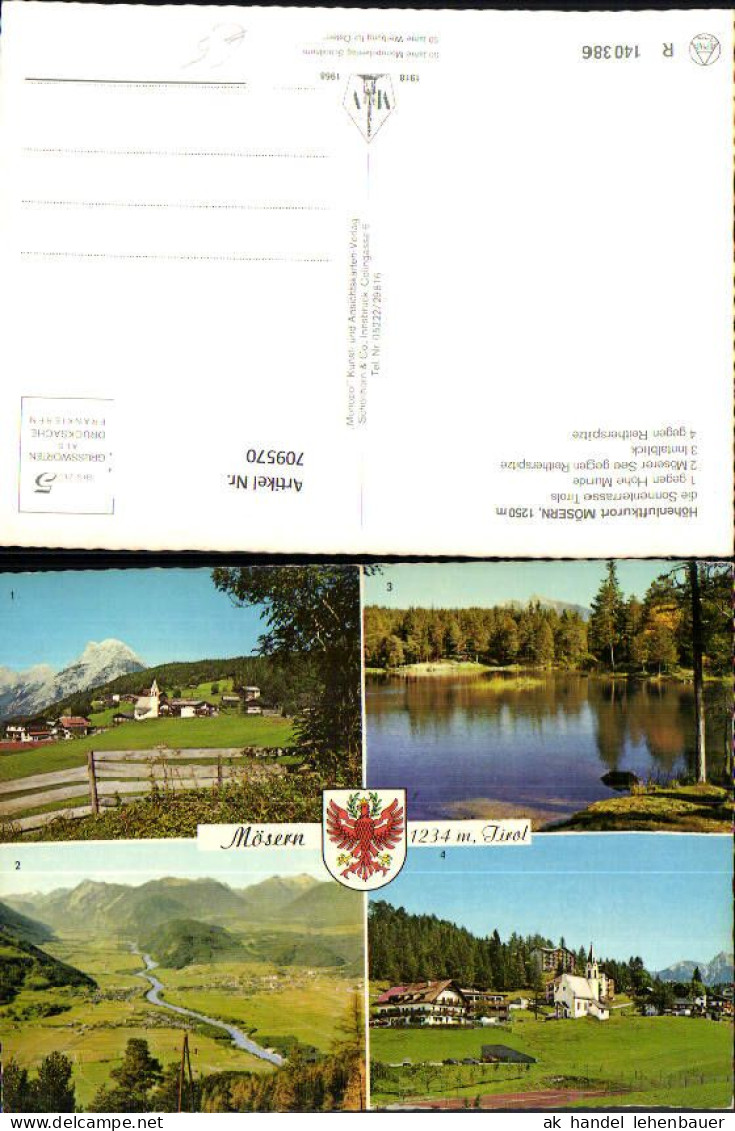 709570 Mösern B. Seefeld In Tirol - Seefeld