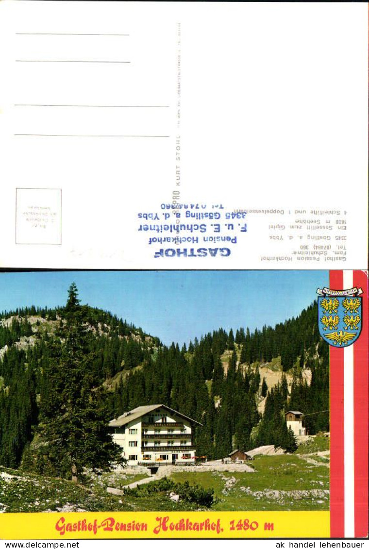 713717 Hochkar Hochkarhaus Göstling An Der Ybbs  - Scheibbs