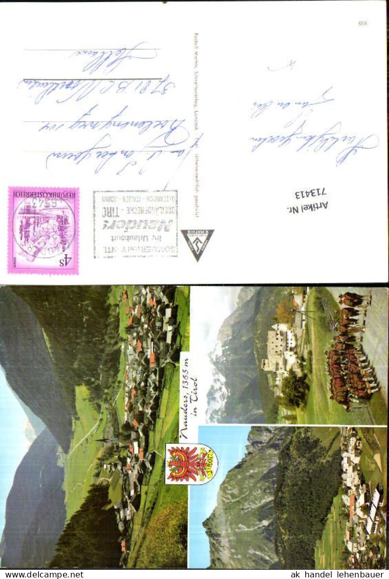 713413 Nauders In Tirol Am Reschenpass  - Nauders
