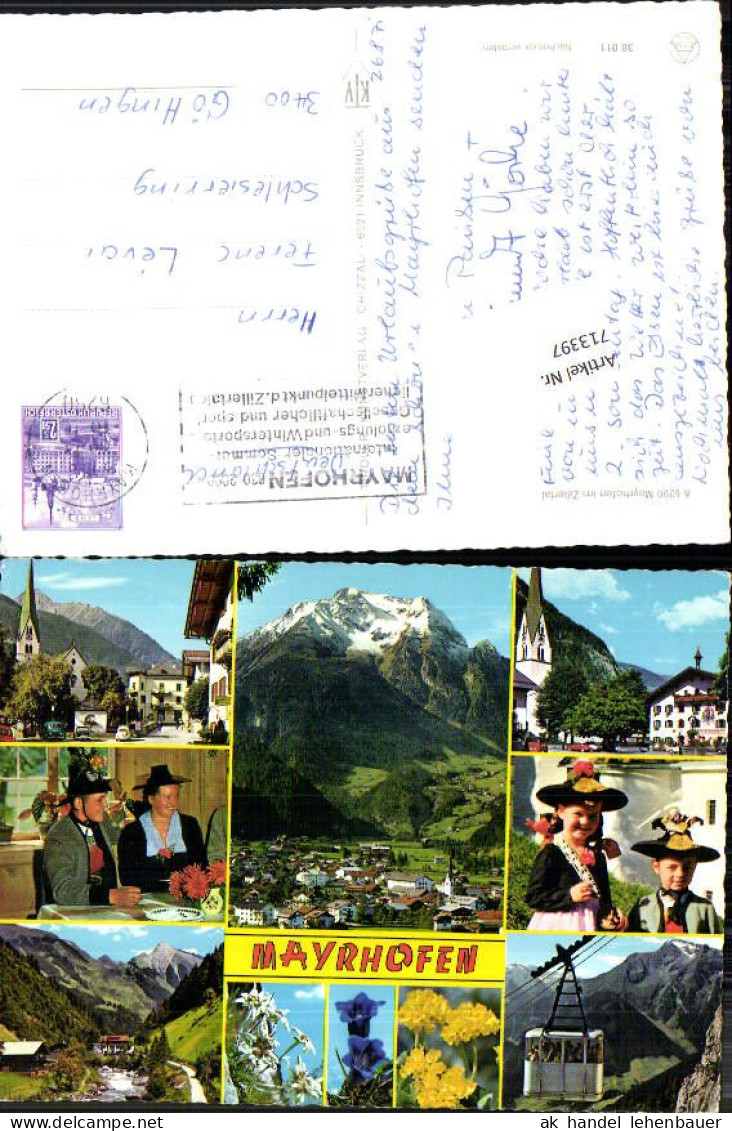 713397 Mayrhofen Im Zillertal Tirol - Zillertal