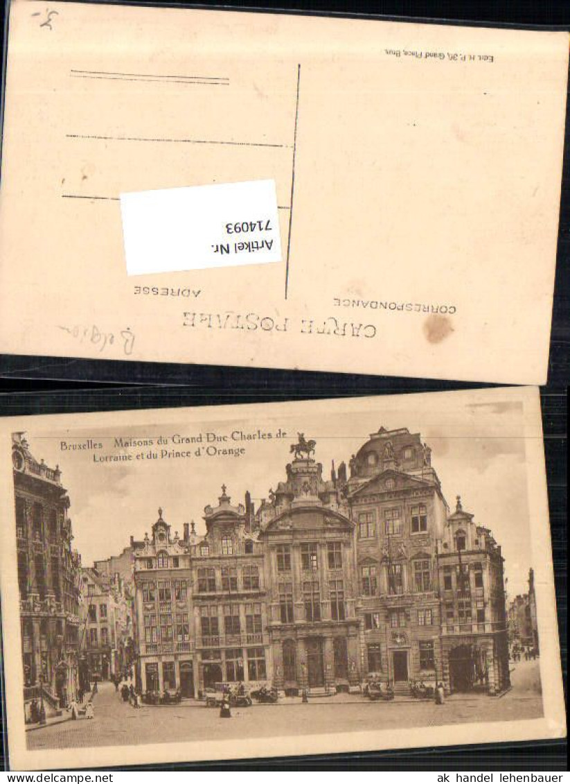 714093 Brüssel Bruxelles Grand Duc Charles De Lorraine  - Unclassified