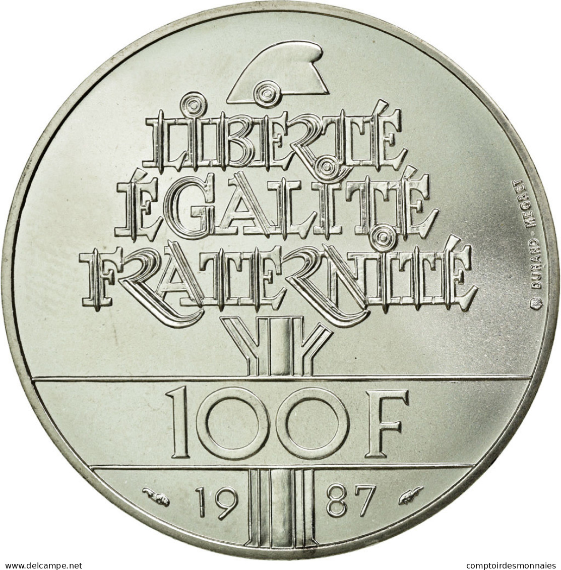 Monnaie, France, 100 Francs, 1987, FDC, Argent, KM:E137, Gadoury:902 - Probedrucke