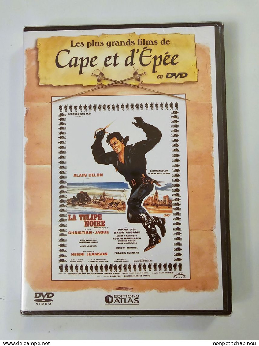 DVD LA TULIPE NOIRE Avec Alain DELON (NEUF) - Action & Abenteuer