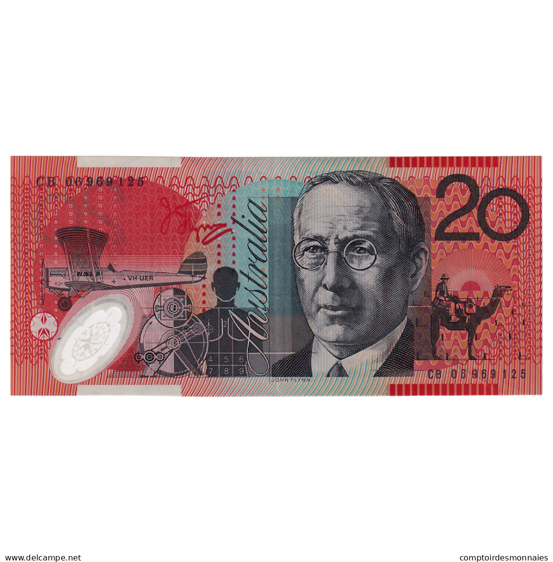 Billet, Australie, 20 Dollars, Undated (2006), KM:53b, NEUF - 1992-2001 (billetes De Polímero)