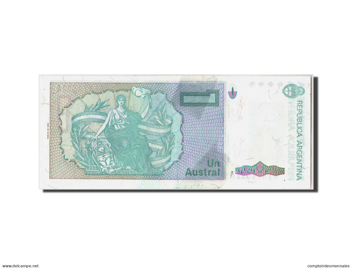 Billet, Argentine, 1 Austral, Undated (1985-89), Undated, KM:323a, SUP+ - Argentine