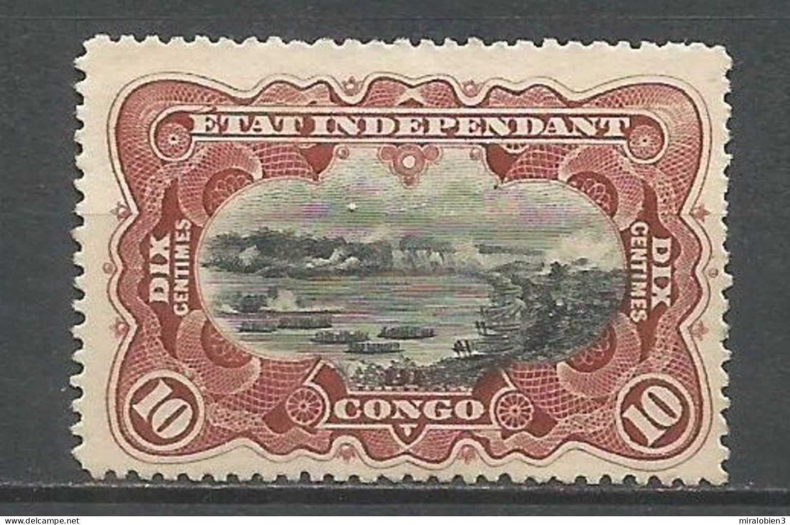 CONGO BELGA YVERT NUM.  15 NUEVO SIN GOMA - Unused Stamps