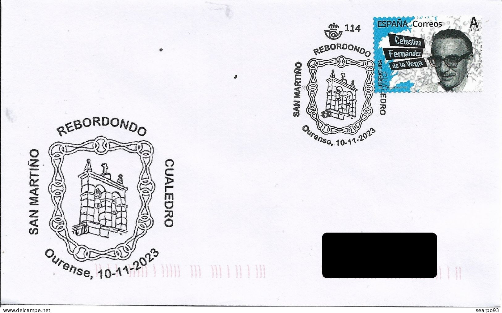 SPAIN. POSTMARK. SAN MARTIÑO. OURENSE. 2023 - Other & Unclassified