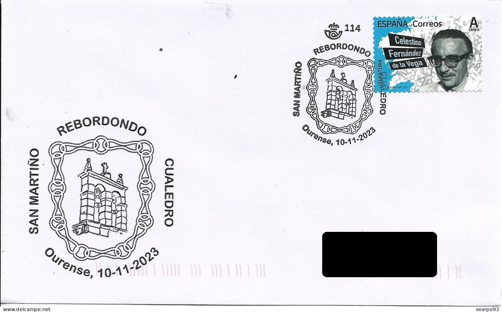 SPAIN. POSTMARK. SAN MARTIÑO. OURENSE. 2023 - Altri & Non Classificati