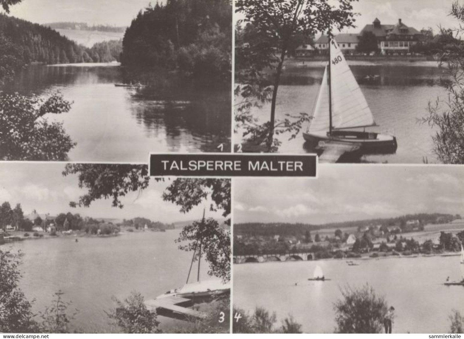 124841 - Talsperre Malter - 4 Bilder - Dippoldiswalde
