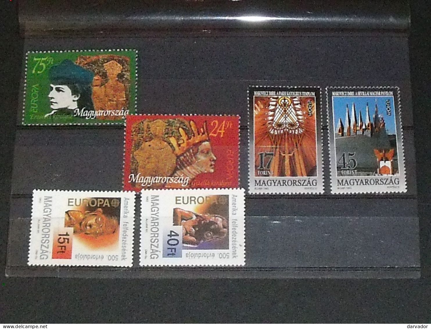 Pt 202.5 / HONGRIE  : Timbres Europa 1992/1993/1996 Tous Neufs **      MNH - Colecciones