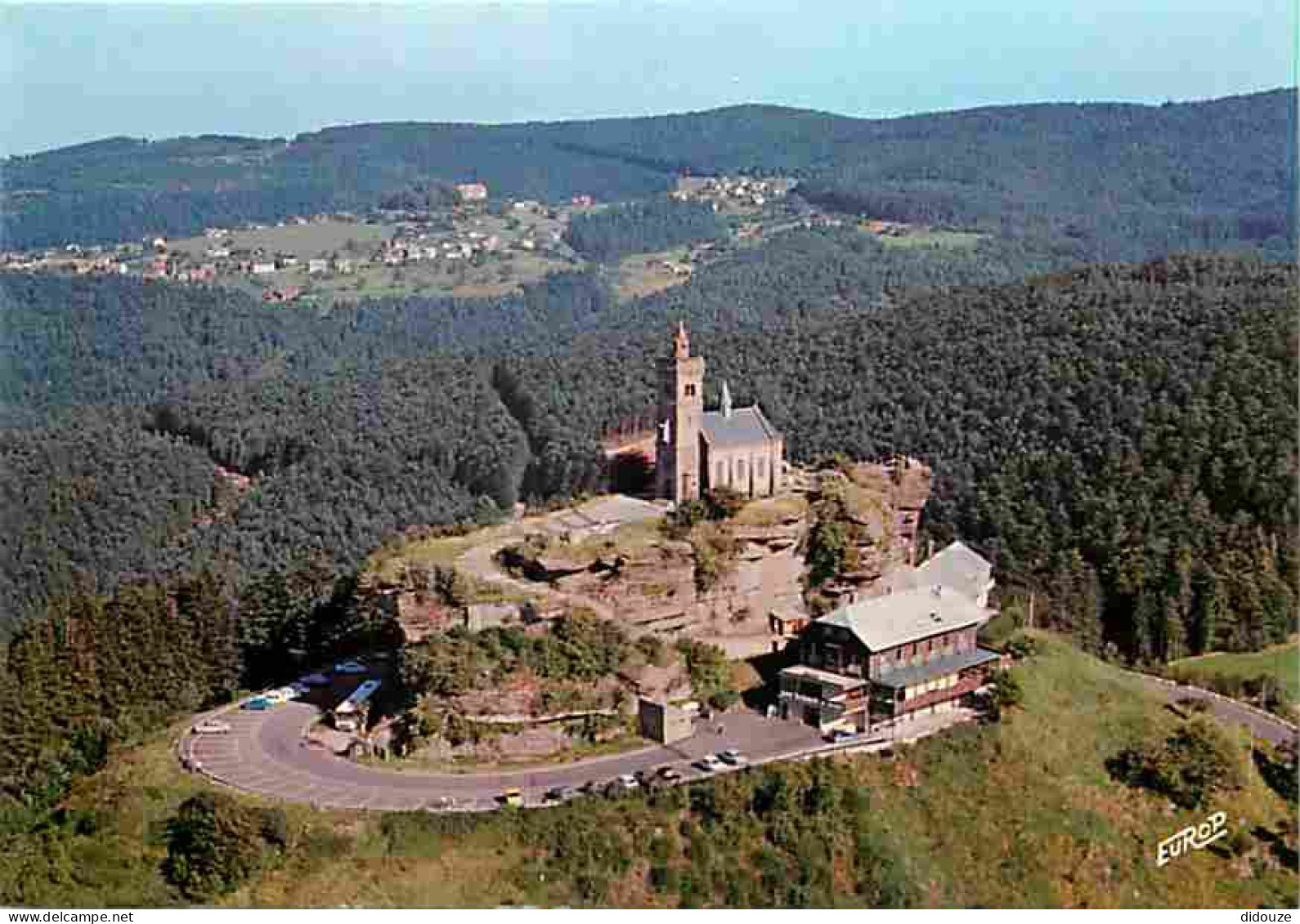 57 - Dabo - Vue Aérienne Du Rocher St-Léon Et De La Hoube - CPM - Voir Scans Recto-Verso - Dabo