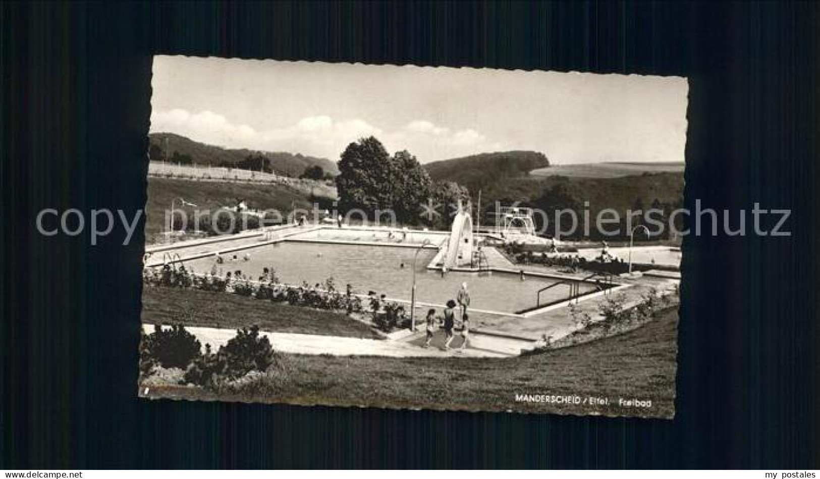 72250313 Manderscheid Eifel Freibad Manderscheid - Manderscheid