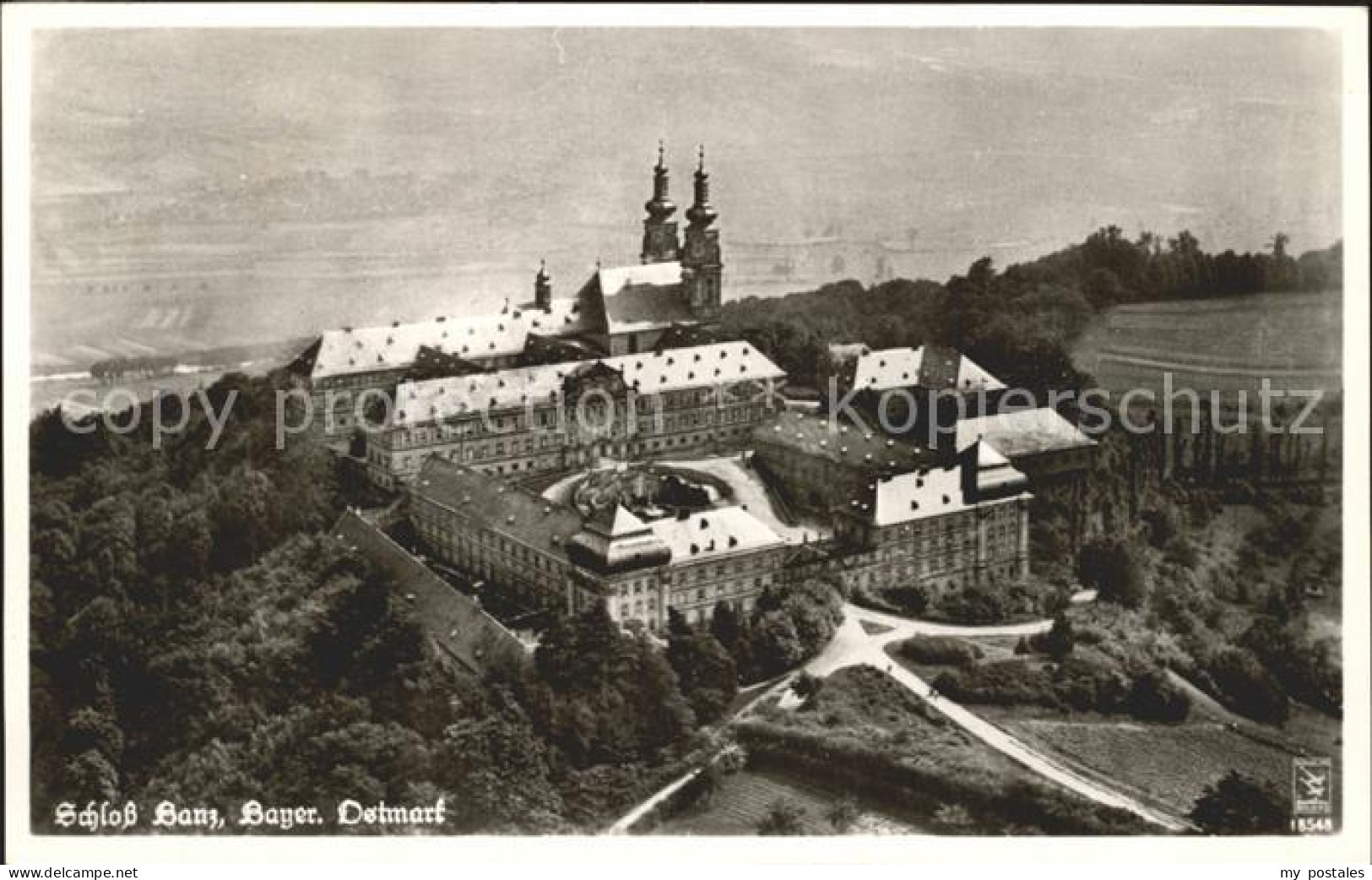 72250159 Bad Staffelstein Schloss Banz Bayer. Ostmark Fliegeraufnahme Bad Staffe - Staffelstein