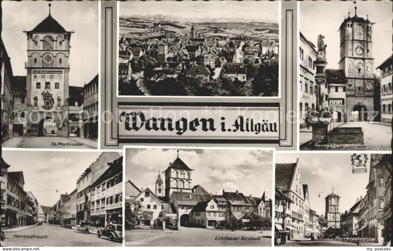 72249406 Wangen Allgaeu St Martinstor Total Ravensburger Tor Herrenstr Lindauer  - Wangen I. Allg.