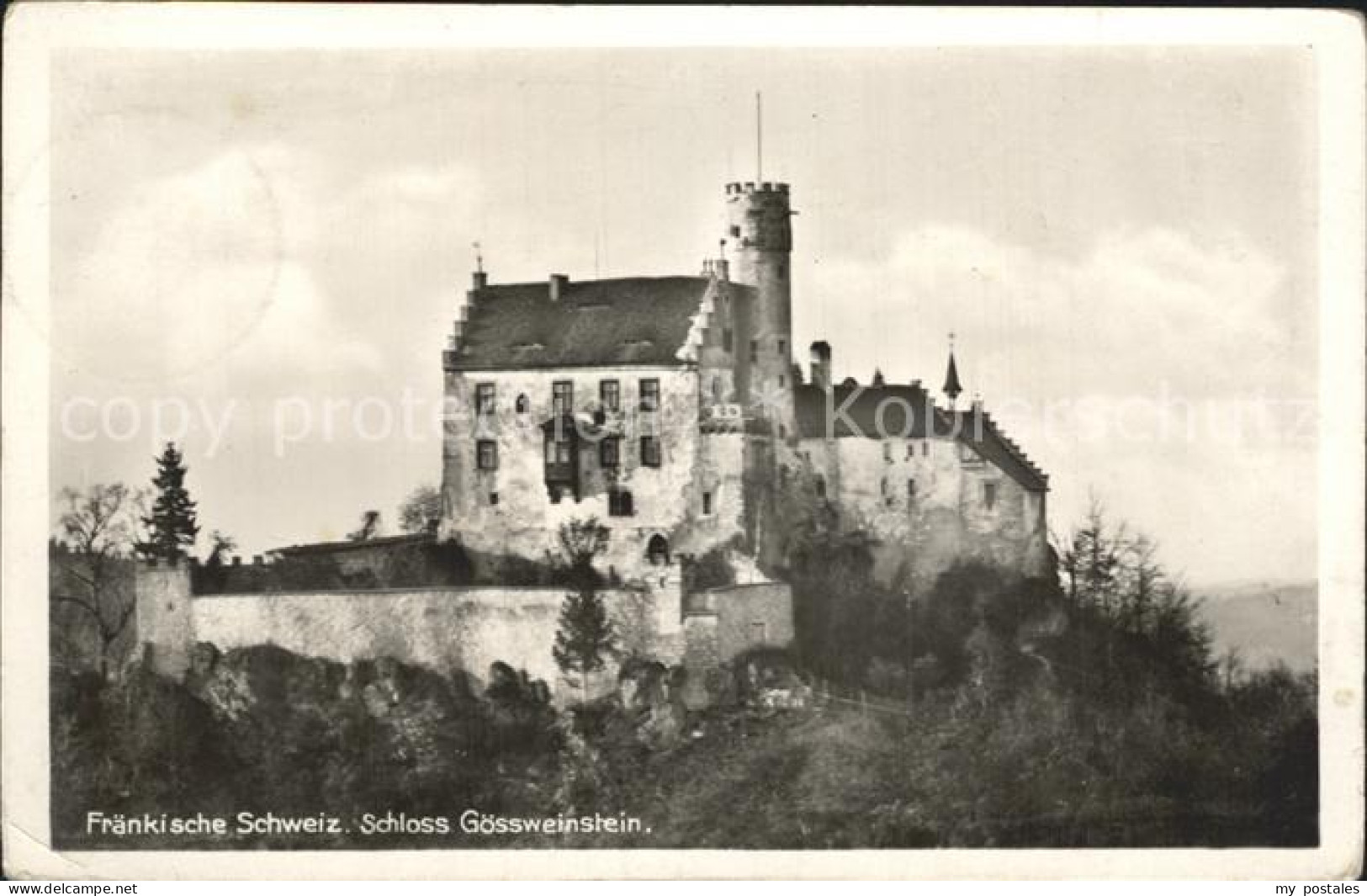 72249346 Fraenkische Schweiz Schloss Goessweinstein Pottenstein - Pottenstein