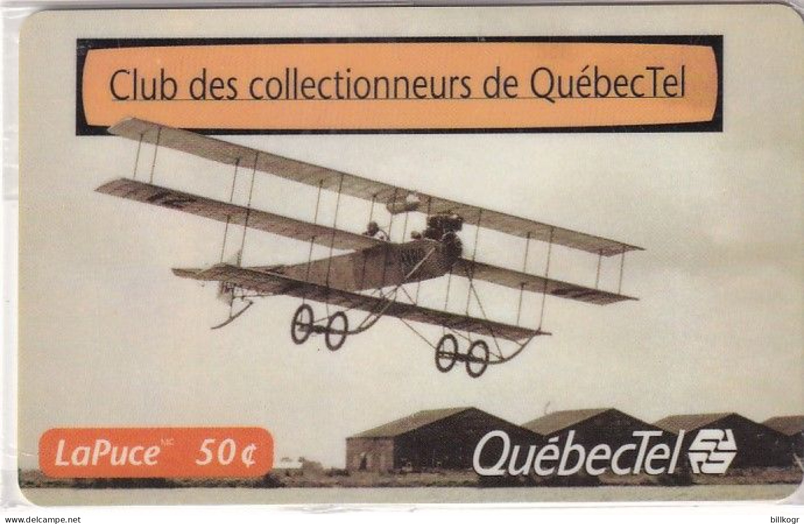 CANADA(chip) - Airplane, Club De Collectionneurs De QuebecTel, Tirage 2345, 11/98, Mint - Canada