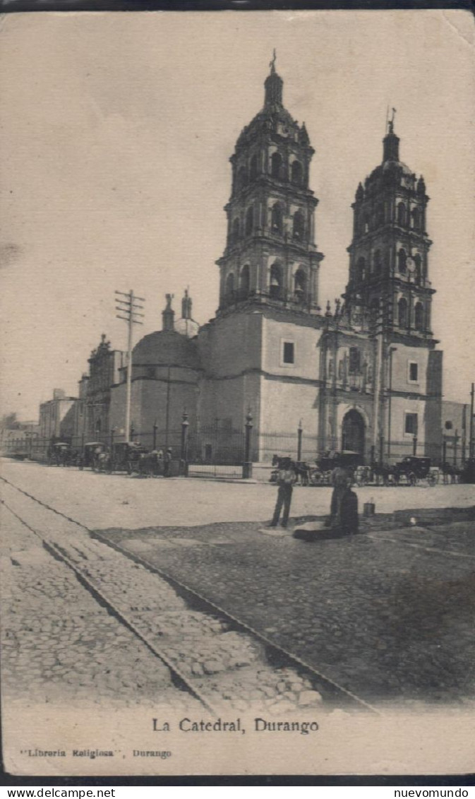 Durango.La Catedral.Editor Libreria Religiosa - Mexique