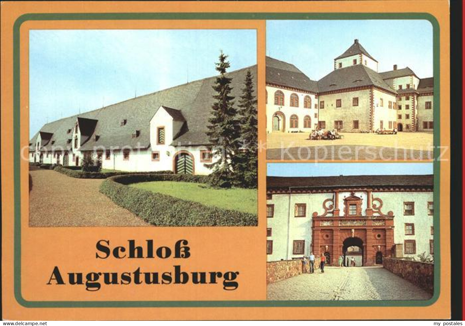 72249301 Augustusburg Schloss Stallgebaeude Kuechenhaus Nordportal Augustusburg - Augustusburg